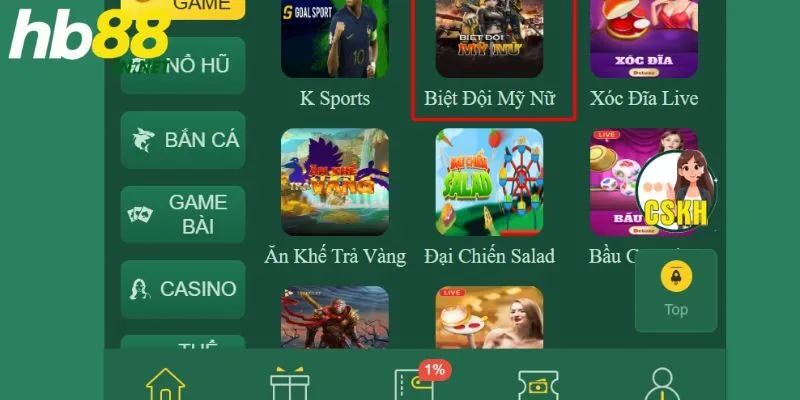 Biệt Đội Mỹ Nữ – Trải Nghiệm Game Thú Vị Cùng Chuyên Gia